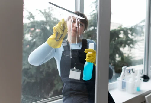 Nettoyage de vitres intérieures et extérieures à Bournel